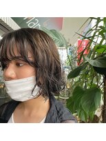 キャラ 池袋本店(CHARA)&nbsp;やっぱり可愛い！ボブ×パーマ【池袋/エアウェーブパーマ】