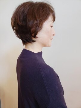 トップヘアー ガーデンヴィラ 安城(Garden Villa) 美シルエット柔らかウェーブ/ボブパーマ/前髪パーマ