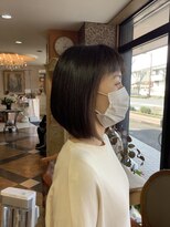 ワサキ(WASAKI) ツルンと滑らか★知的ボブ No.2