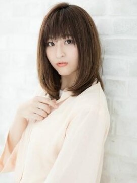 オレロ 国立(olelo) 大人ガーリー/似合わせカット/リバースセンターパート/国立