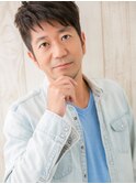 質感が魅力！オリーブグレージュメンズカットE越谷20代30代
