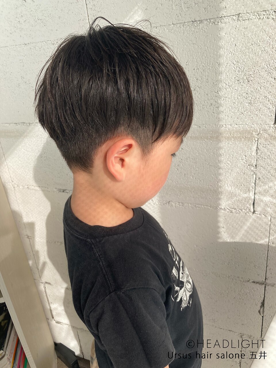 キッズカット　※シャンプー別　\2700