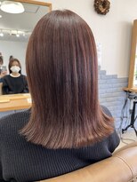 リープ(leap hair)&nbsp;ほんのりピンクブラウン