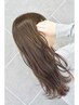 【ワタシ史上1番赤味の少ないヘアカラー】+髪質改善ナノリペア¥15700→¥13600