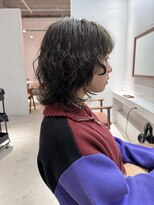 ルッチ 立川(LUCCI)&nbsp;【HIDETO】ミディアムウルフ ウルフパーマ