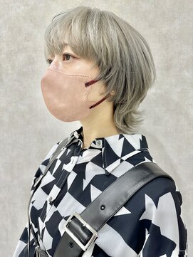 ロエン 西岡崎店(ROEN) #コンパクトウルフ/デザインカラー/ミルクティーグレージュ