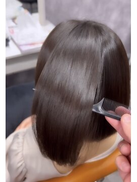 ナナシ(nanac) 髪質改善ストレート×ボブ