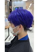 倶楽部ヘアーズ 醍醐本店(HAIR'S) 垢抜け男子 ブルー