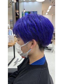 倶楽部ヘアーズ 醍醐本店(HAIR'S) 垢抜け男子 ブルー/山科/伏見/醍醐/ショート/20代/30代/メンズ