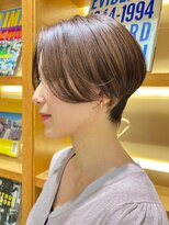 マックス フォー ヘアー(MAX FOR HAIR) ハンサムショート×イヤリングカラー◎
