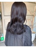 グレージュカラー/透明感カラー/20代/髪質改善トリートメント
