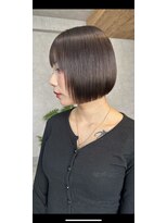 サクラ 岐阜(SAKURA)&nbsp;ライン感を出した首元スッキリボブ！　岐阜美容室