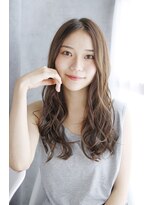 シュシュット(chouchoute)&nbsp;ワンレンボブルフ小顔ネビージュブリーチ縮毛矯正黒髪質改善/045