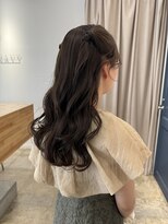 ネイビー チャムズ 久留米(NAVY chums)&nbsp;お呼ばれヘア