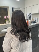 ガルボヘアー 桟橋店(garbo hair)&nbsp;ツヤカラーオイルカラー高知美容院ナチュラルブラック