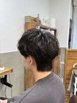 シャペウ駒込 シャドウパーマ×マッシュウルフ
