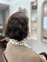 ラソス(LASOS) ボブパーマスタイル