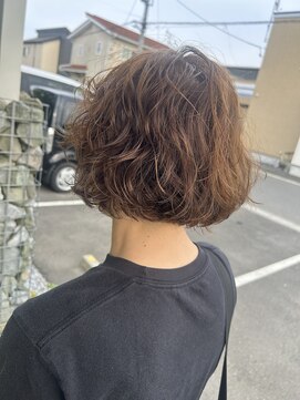 ヘアサロン ワンワールド(Hair Salon One World) カーリーボブ