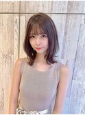 【monaco金沢千裕】人気/くびれ大人ミディアム/面長カバー/広尾