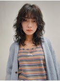 レイヤーパーマでおしゃれ女子
