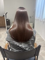 デビュー 沖縄泡瀬店(Debut)&nbsp;くびれヘア/アプリコットオレンジ/ハイライトカラー/○○○○