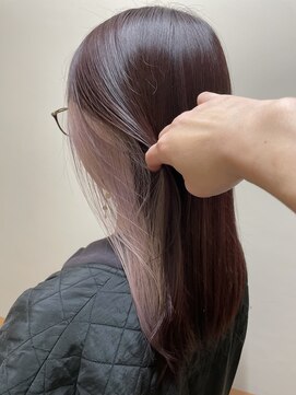 オウルヘアー(Owl hair) パールラベンダー/イヤリングカラー/カシスピンク