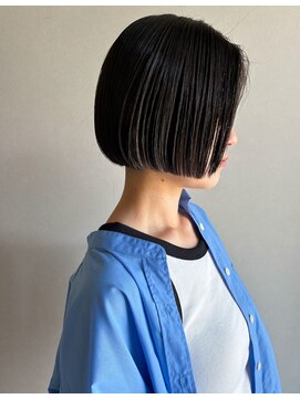 ブルー(BLUE) #BLUEボブ   あご上ボブ