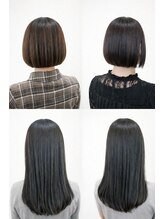 髪質や悩みに合わせて選べる2種類のストレート★