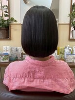 コアフィールフィス(COIFFURE fils)&nbsp;黒髪ボブ ストレート 似合わせカット