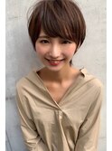 【畑中正敏】カジュアルでも女性さしい大人ショート