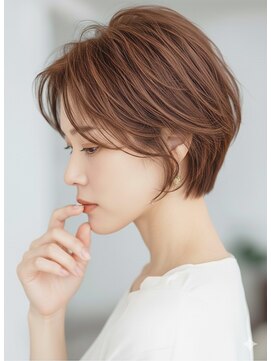 サンタフェ 岡崎店(Santa'Fe) 白髪ぼかし似合わせ/大人ショート/くびれショート/3