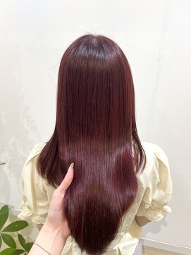 ネオリーブアピ 池袋店(Neolive api) 【ブリーチしない暖色カラー】池袋 髪質改善 レイヤー