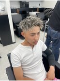 ホワイトメッシュツイストジェットモヒカン