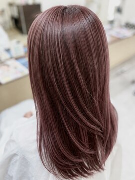 ビーワンヘアー 藤井寺 土師ノ里(B1hair) ピンクベージュ/ブリーチなし