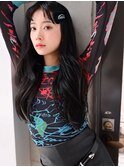 ANGELICA 艶髪 アッシュブラック 前髪パーマ