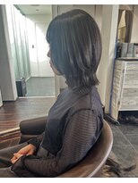 ヘアサロン フラット(Hair salon flat) ミディアムウルフ