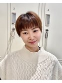 ショート×ベリーショート×前髪あり×丸み×横浜