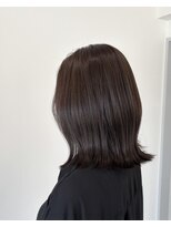 サロン(SALON)&nbsp;くびれボブ/オリーブグレージュ/グレージュカラー