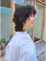 ナウアズ(now as.)&nbsp;雰囲気をいかす大人のパーマスタイル