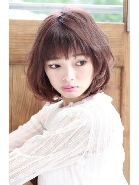 ボーテコンシェル 錦糸町(beaute concier) 大人可愛いレッド系ボブ【錦糸町 美容院 beaute】