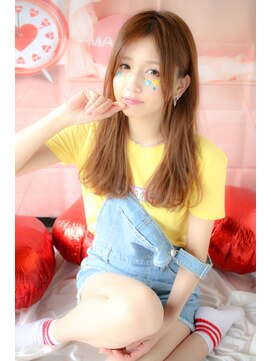 マーリャヘアー(mallia hair) さらさらワンカールストレートセミロングby塚本あつし