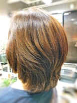 キャン 温品店(CAN)&nbsp;【CAN】大人のミディアムレイヤースタイル