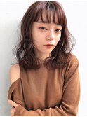 【GARDEN 田中麻由】ことりベージュ×ゆるウェーブパーマ