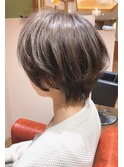 浮きグセ解消！絶壁解消！　ひし形ショート☆　耳かけショート