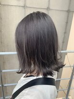 ジーナ 渋谷駅前(Zina)&nbsp;【Zina　渋谷】イメチェン毛先パーマ耳かけ×フォギーベージュ