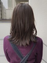 ブラウングレージュ × 地毛風カラー Hair Design Collet Ginza