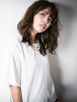 カバーヘア ブリス 大宮西口(COVER HAIR bliss) 暖色系カラーx濡れ髪無造作ウルフパーマr大宮20代30代40代