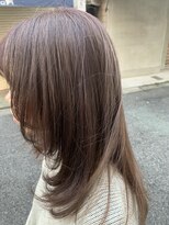 ヘアー サロン ガット(hair salon Gatto)&nbsp;☆春を先取り2021モーヴピンクカラー☆