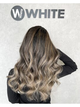 ホワイト(WHITE) [WHITE  RYOTA]リアル外国人ですよ？バレイヤージュ