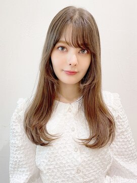 アイティーバイアルバム 下北沢店(IT by ALBUM) レイヤー内巻きワンカール_アースカラーくびれヘア_38910